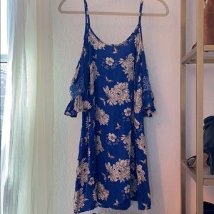 Floral dress - off the shoulder